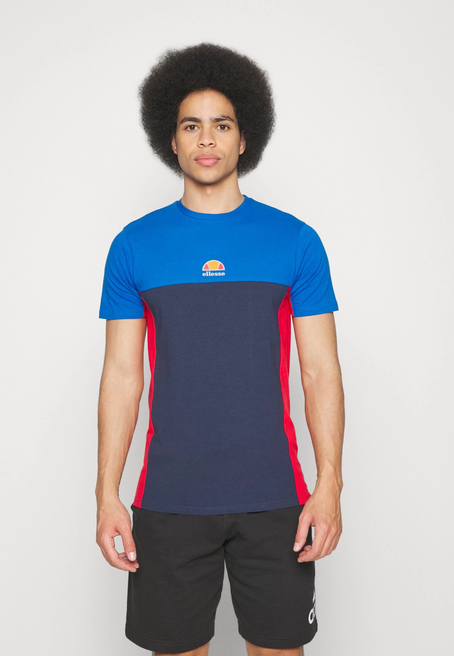 Ellesse Harrol - Print T-Shirt - Blue