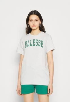 Ellesse Tressa - Print T-Shirt - Light Grey Marl