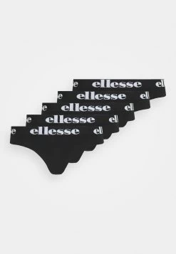 Ellesse Meenia 5 Pack - Thong - Black