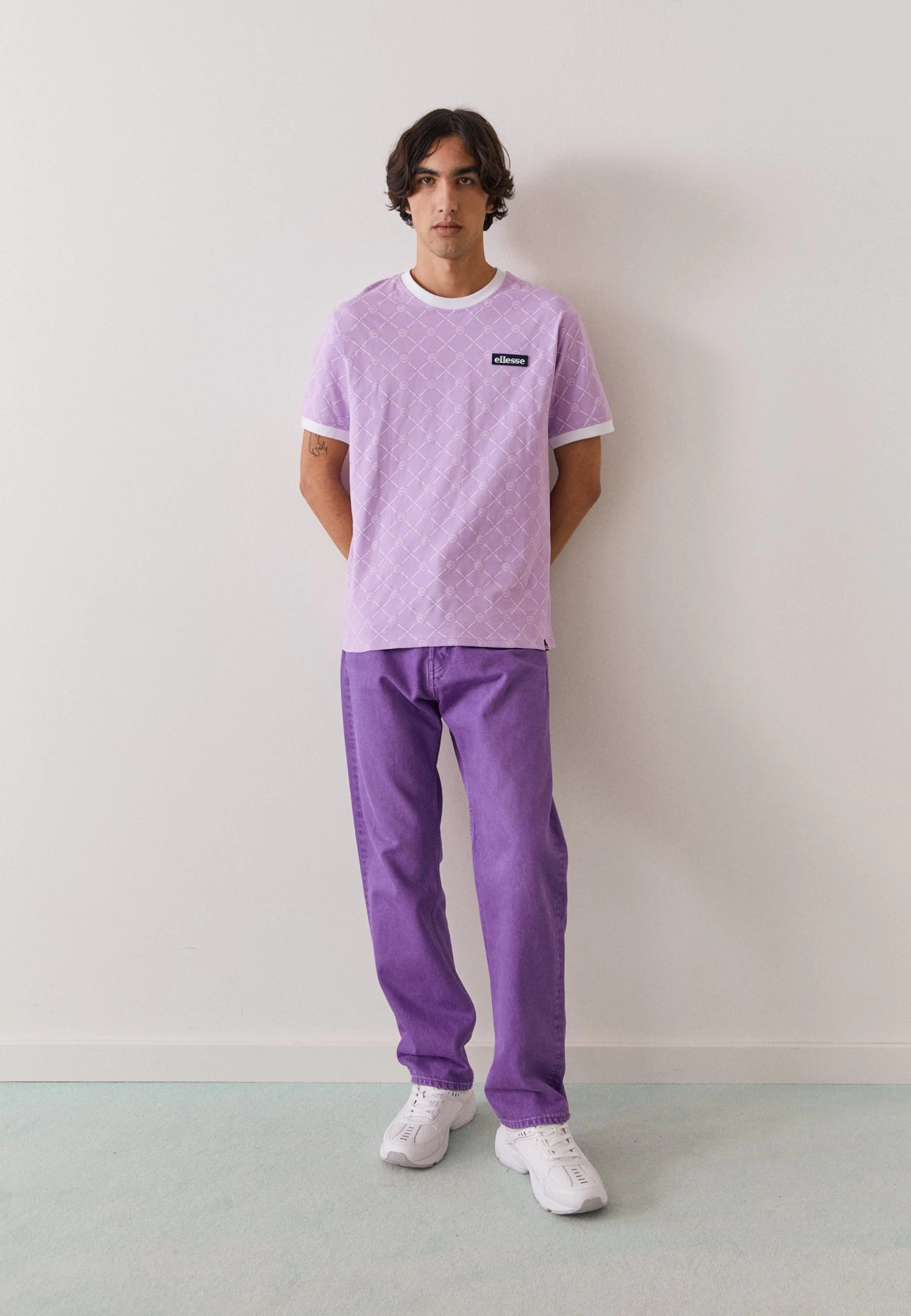 Ellesse Villoa - Print T-Shirt - Light Purple - Image 2