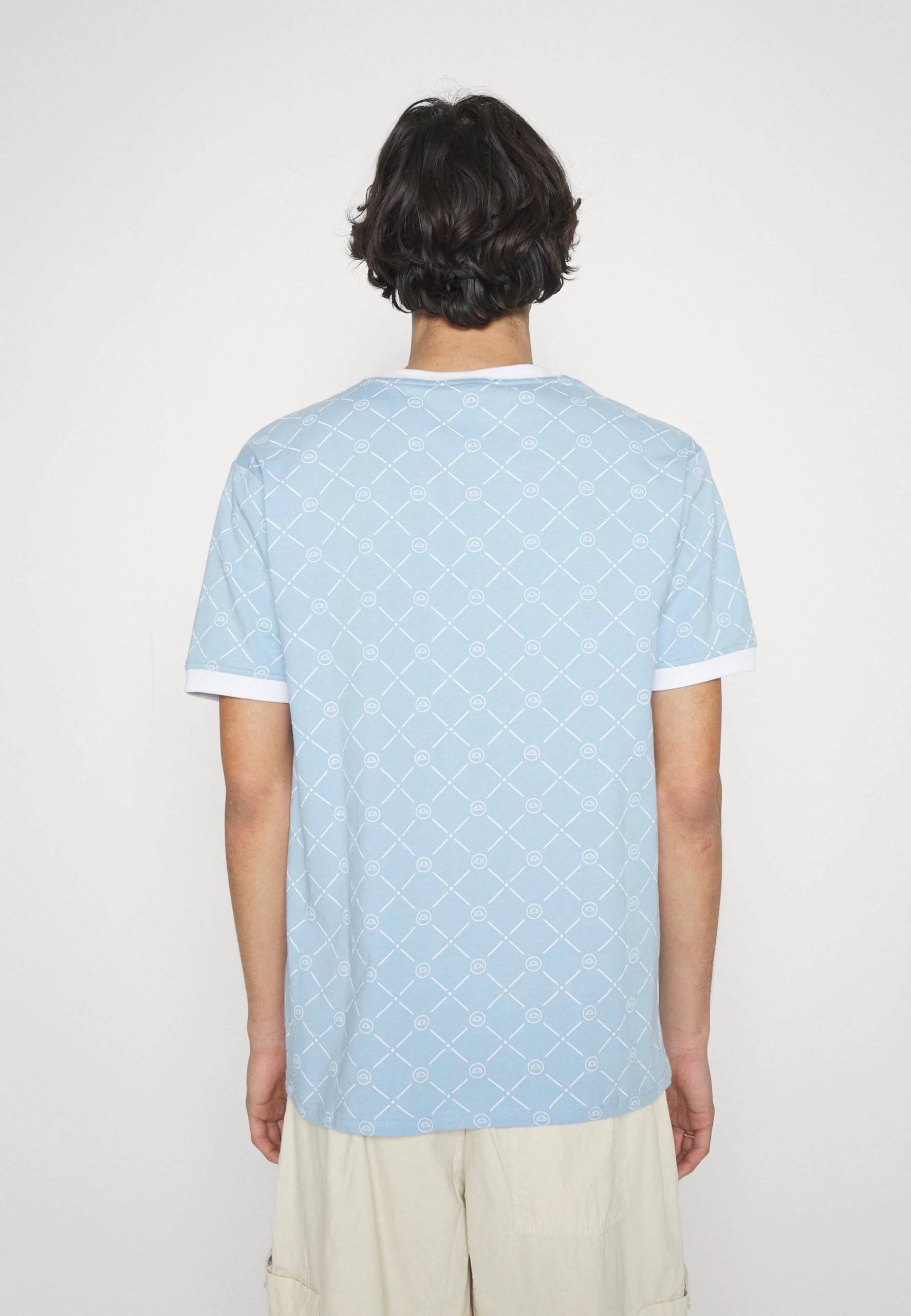 Ellesse Villoa - Print T-Shirt - Light Blue - Image 4
