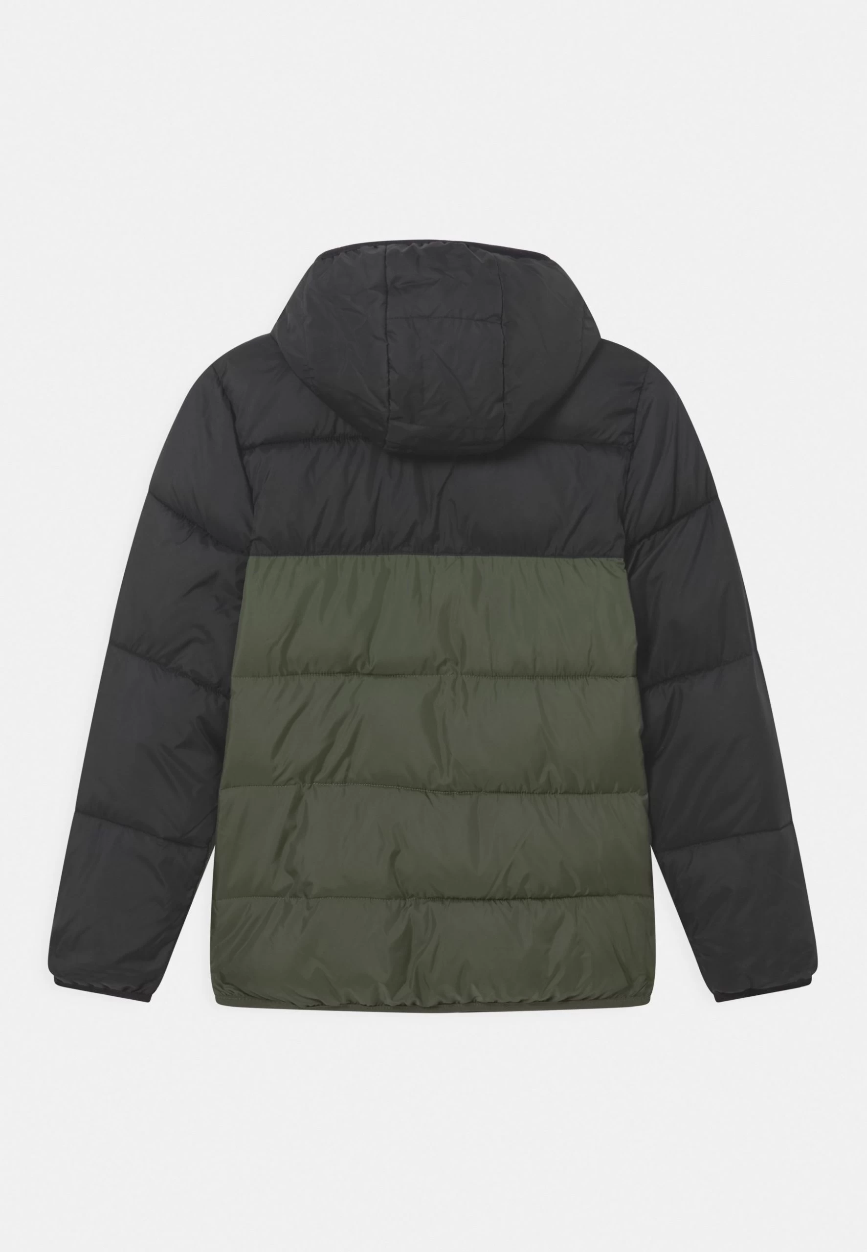 Ellesse Transo Padded Unisex - Winter Jacket - Black/Dark Green - Image 2