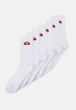 Ellesse Tamuno 6 Pack Unisex - Socks - White