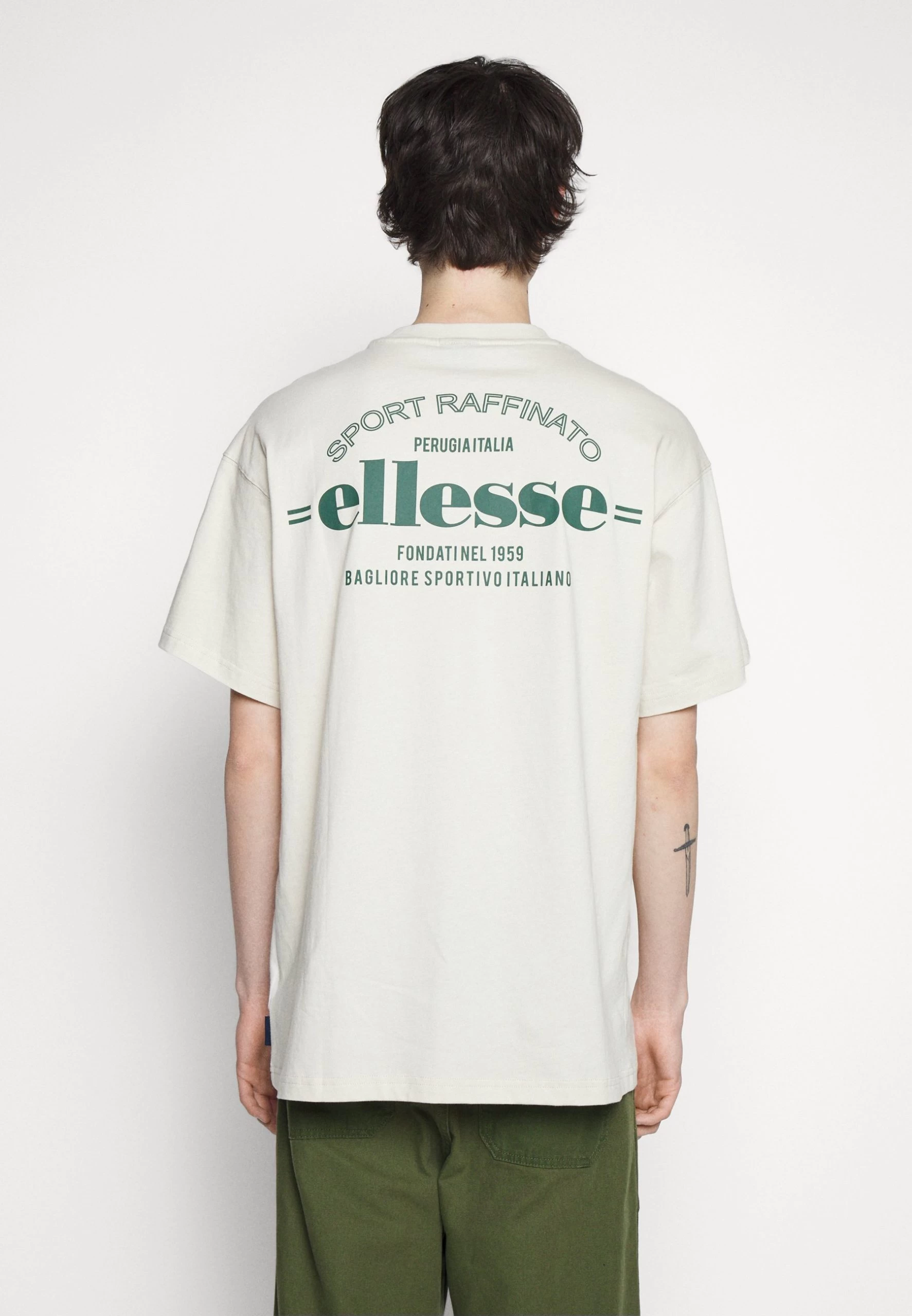 Ellesse Sieda - Print T-Shirt - Beige - Image 4