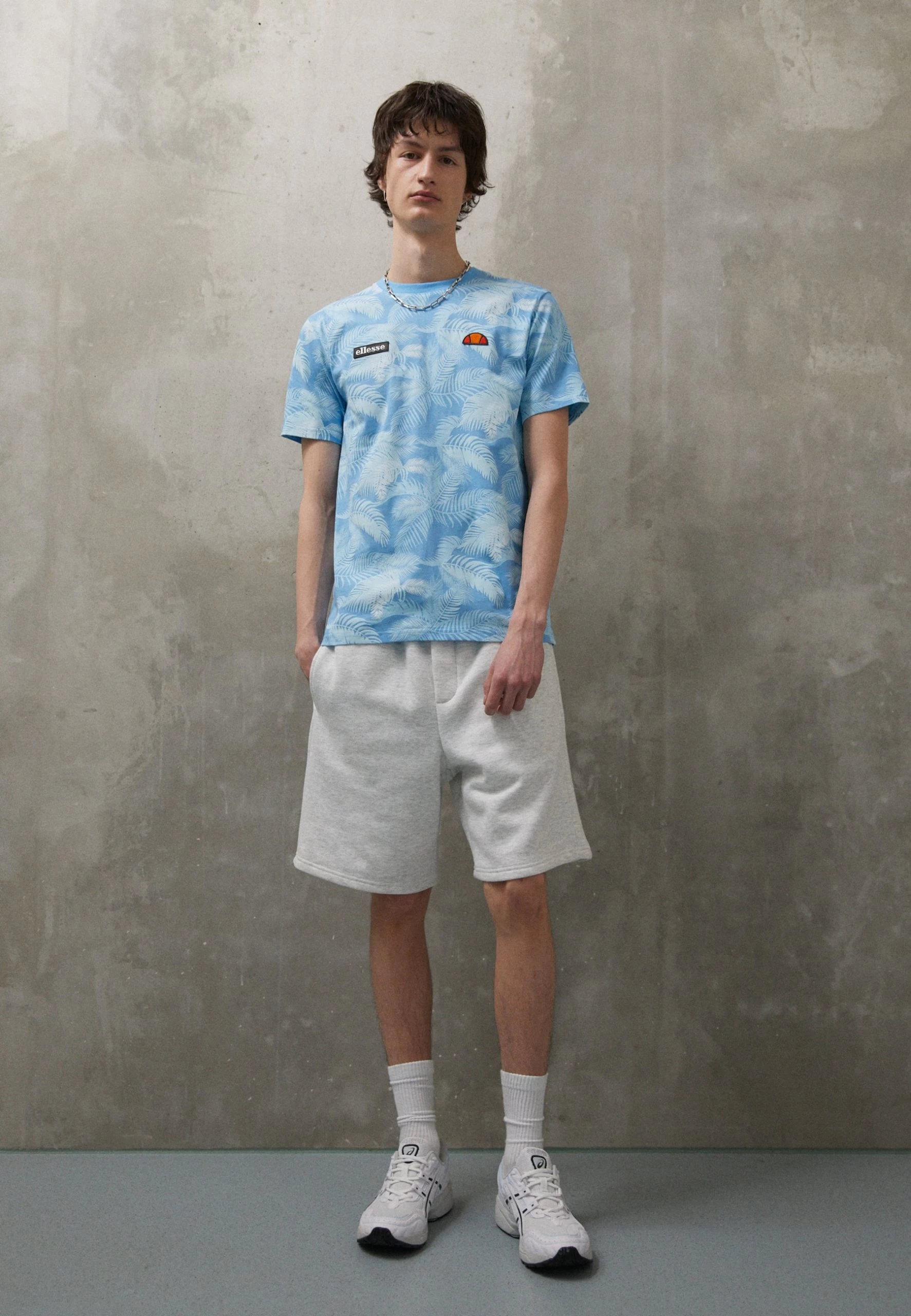 Ellesse Cristia - Print T-Shirt - Light Blue - Image 2