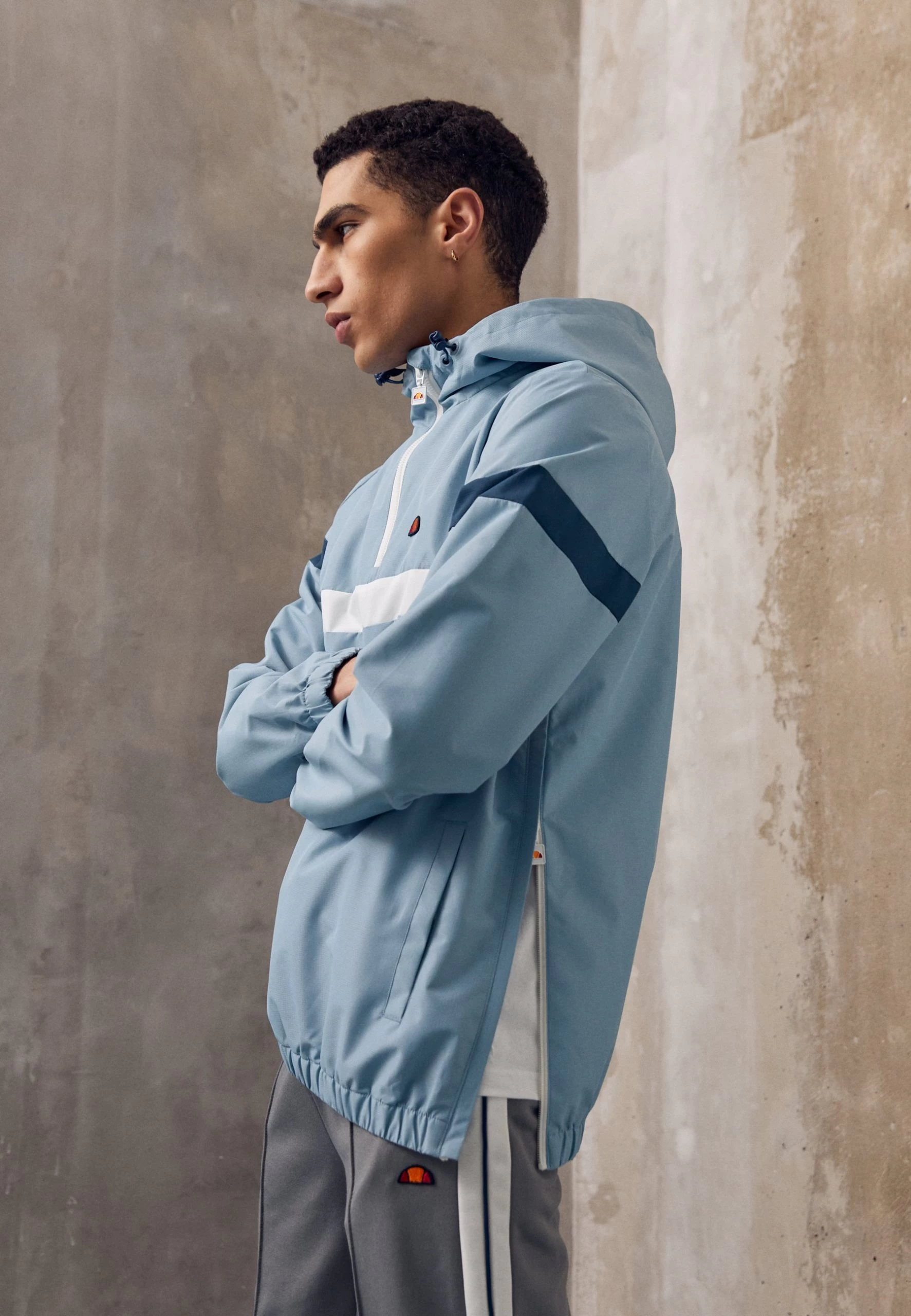 Ellesse Grotte - Windbreaker - Blue