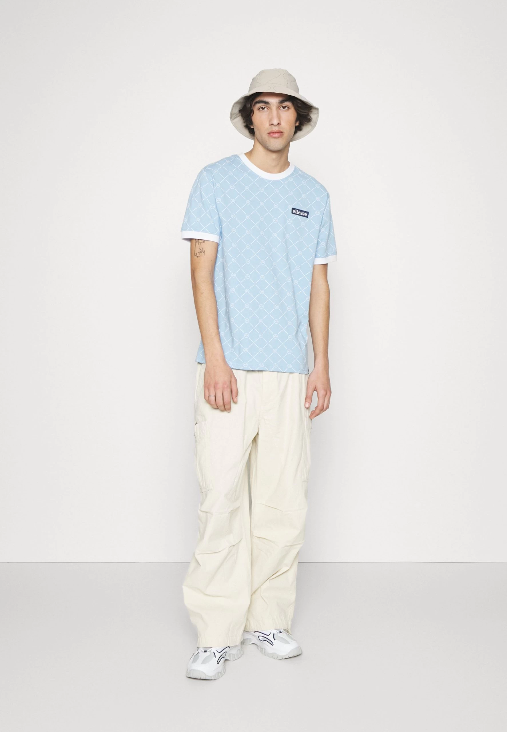 Ellesse Villoa - Print T-Shirt - Light Blue - Image 5