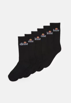 Ellesse Romuno Unisex 6 Pack - Socks - Black