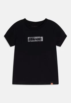 Ellesse Key- Print T-Shirt - Black