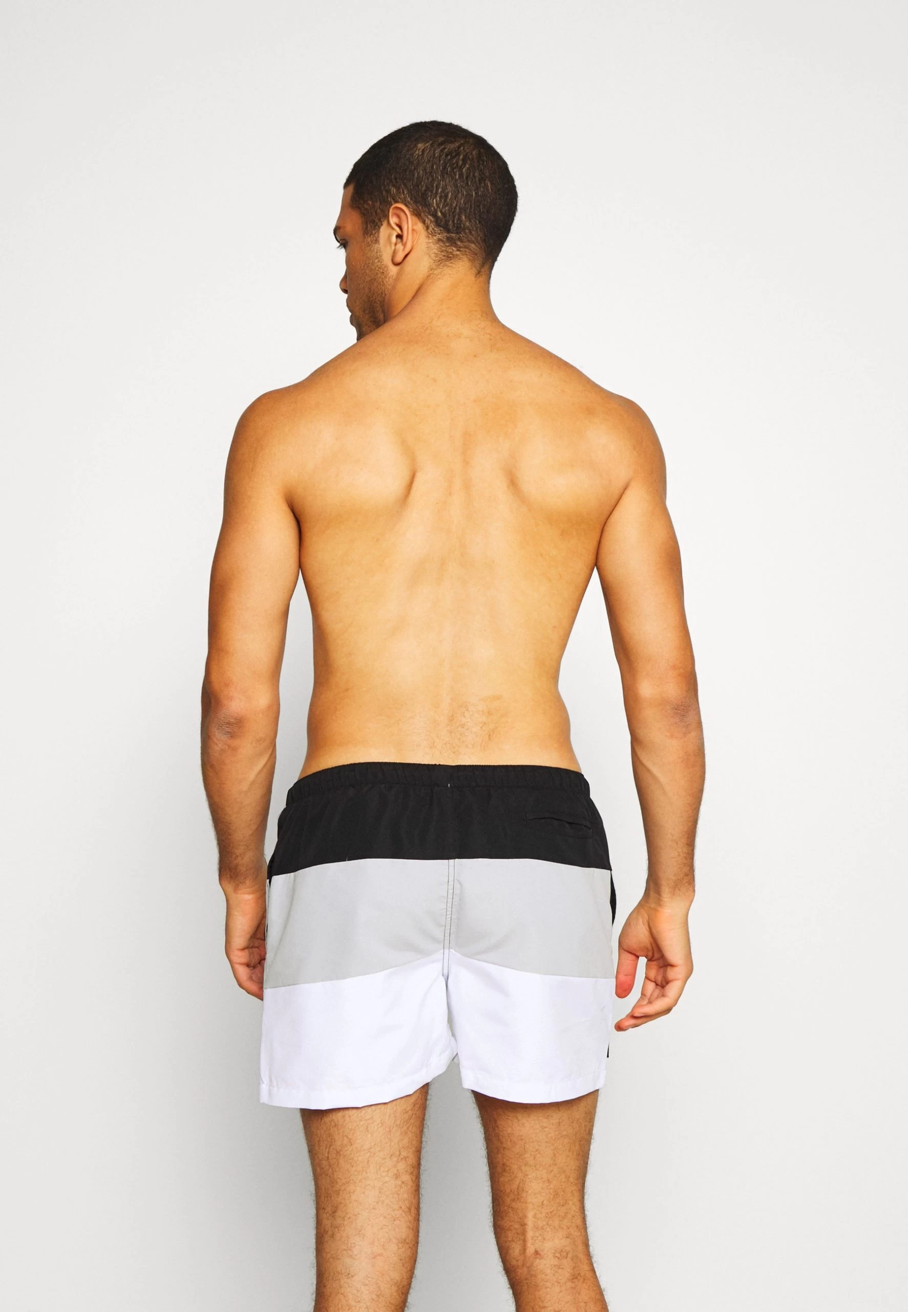 Ellesse Cielo - Swimming Shorts - Black/Grey/White - Image 2