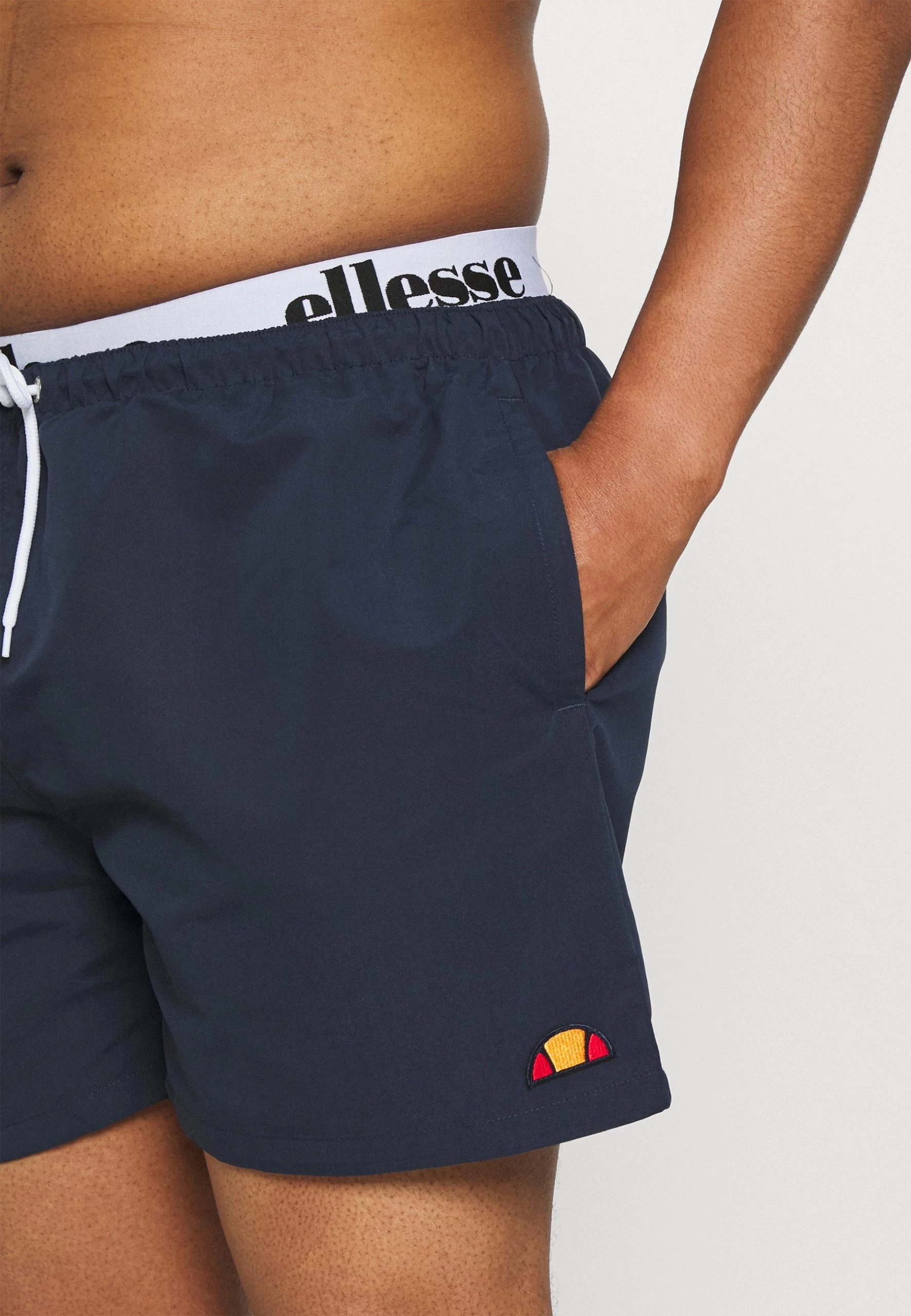 Ellesse Teynor - Swimming Shorts - Navy / White - Image 4