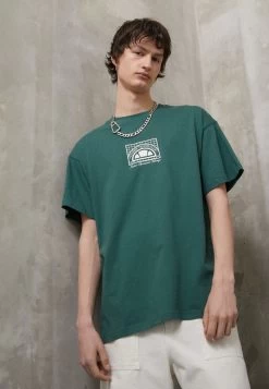 Ellesse Entrada - Print T-Shirt - Dark Green