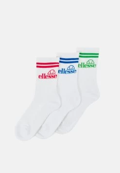 Ellesse Pullo 3 Pack Unisex - Socks - White