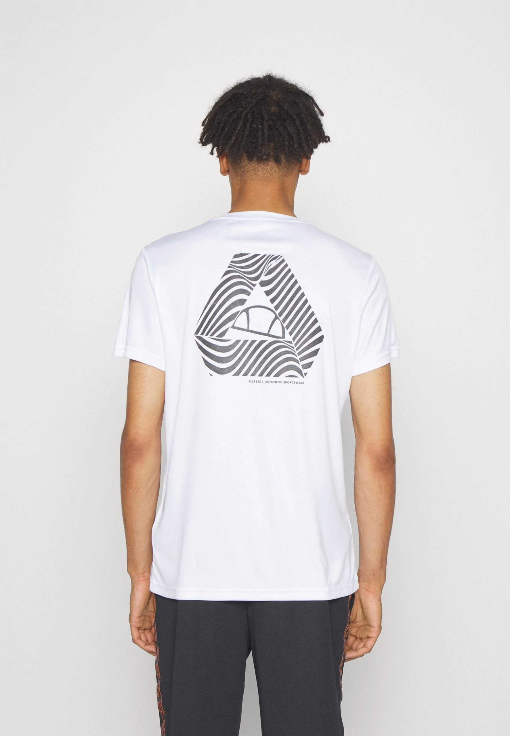 Ellesse Samueli Tee - Print T-Shirt - White - Image 3