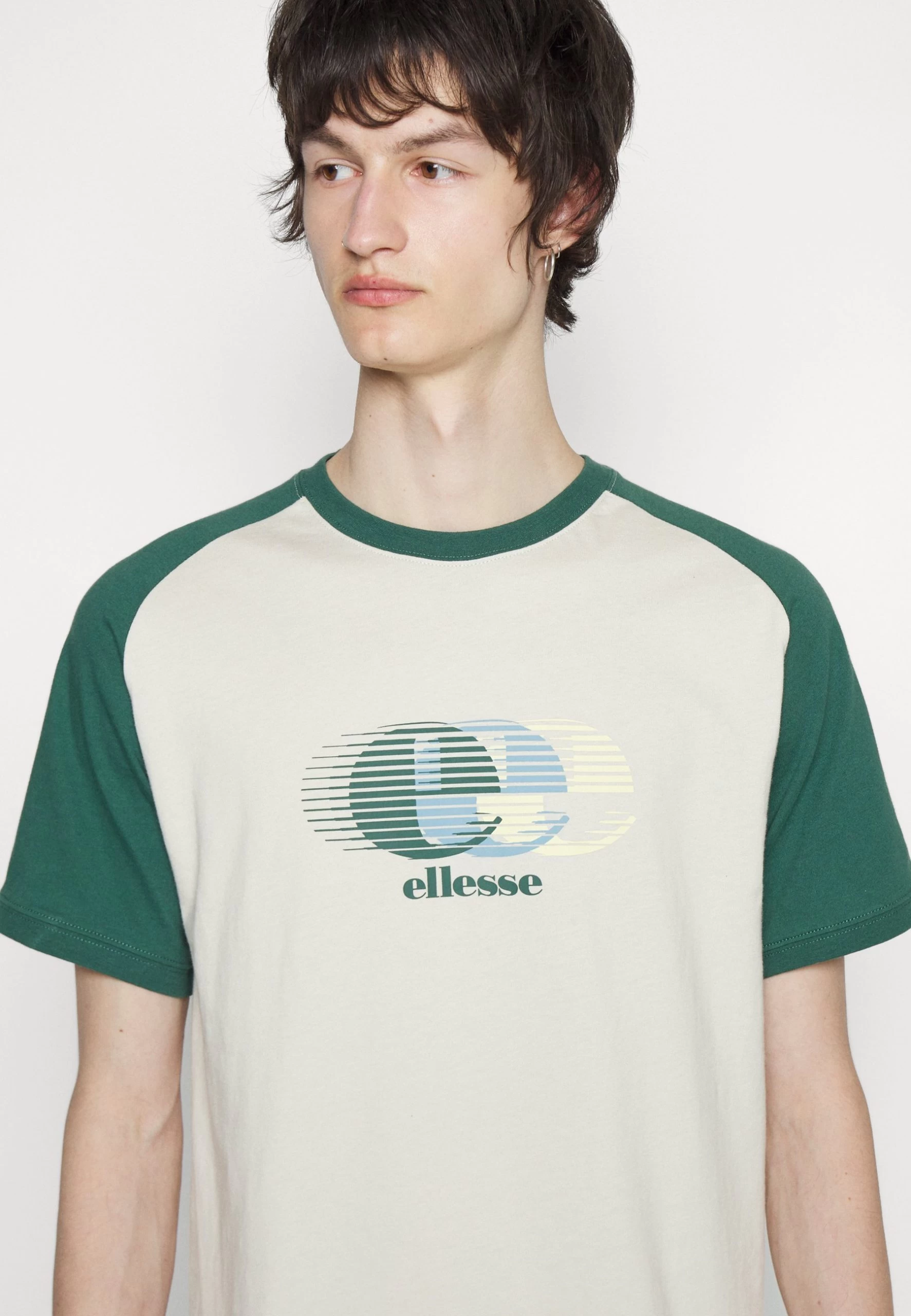 Ellesse Perrow - Print T-Shirt - Beige - Image 7