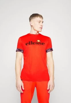 Ellesse Alente Tee - Print T-Shirt - Dark Orange