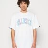 Ellesse Calipsi Unisex- Print T-Shirt - White