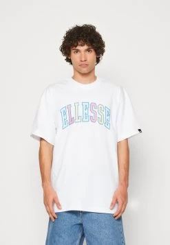 Ellesse Calipsi Unisex- Print T-Shirt - White