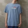 Ellesse Aestas - Print T-Shirt - Blue