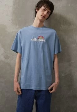 Ellesse Aestas - Print T-Shirt - Blue