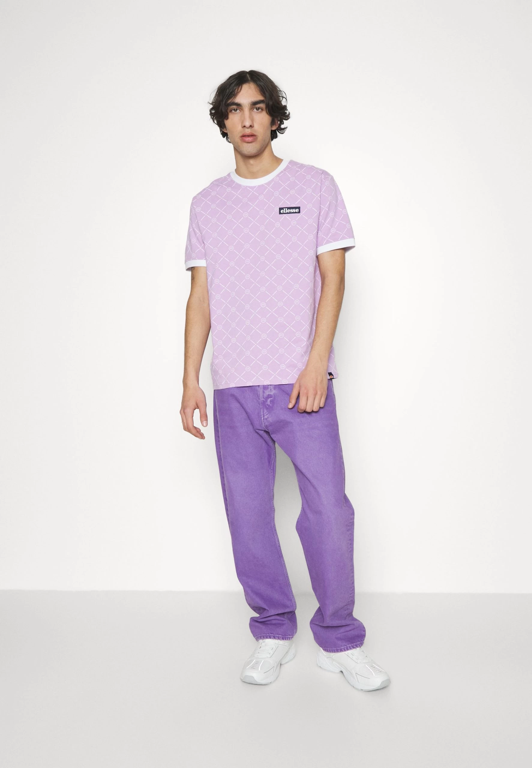 Ellesse Villoa - Print T-Shirt - Light Purple - Image 5