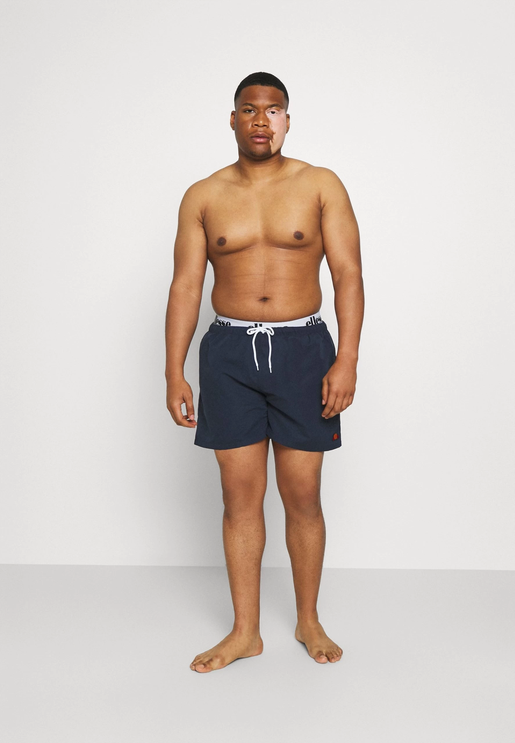 Ellesse Teynor - Swimming Shorts - Navy / White - Image 2