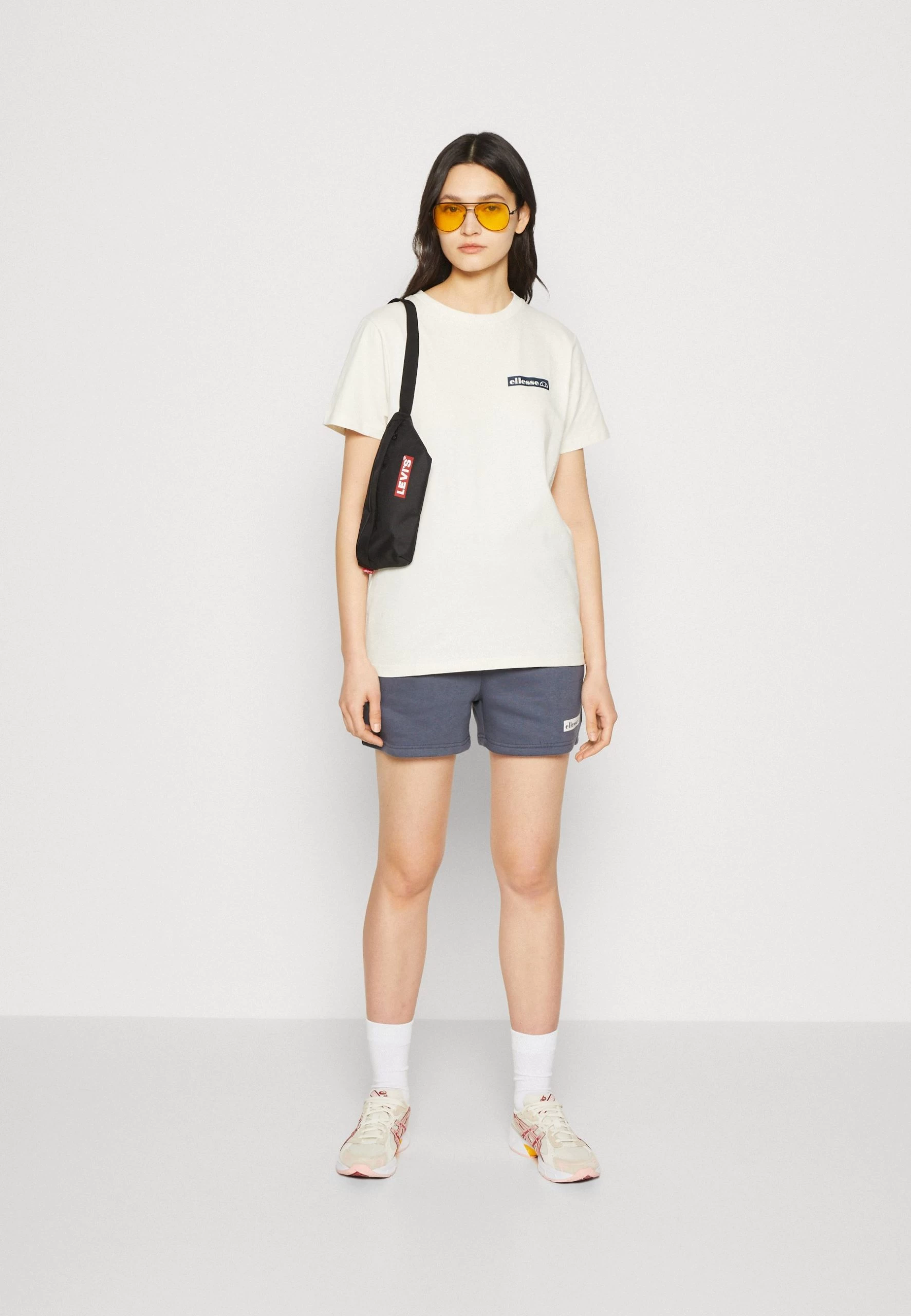 Ellesse Tullo - Print T-Shirt - Off White - Image 2