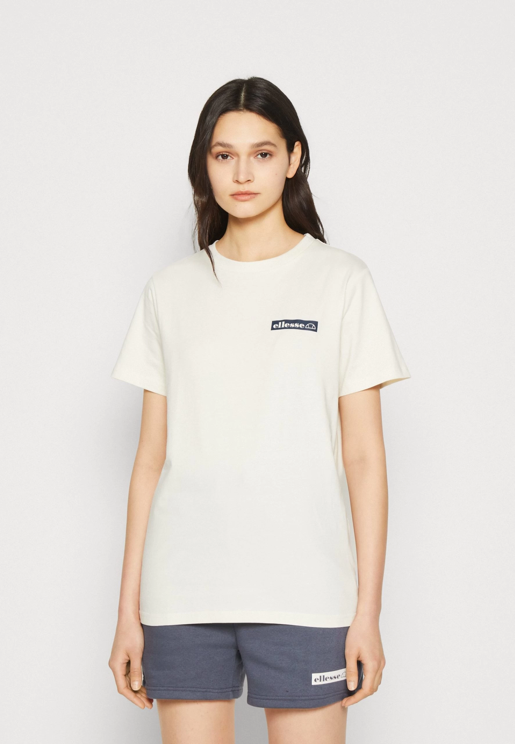 Ellesse Tullo - Print T-Shirt - Off White - Image 3