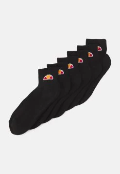 Ellesse Rilla Socks Unisex 6 Pack - Socks - Black