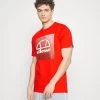 Ellesse Flecta - Print T-Shirt - Red
