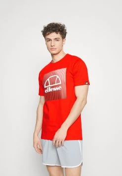 Ellesse Flecta - Print T-Shirt - Red