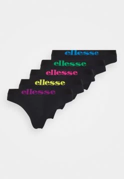 Ellesse Sinatta 5 Pack - Thong - Black