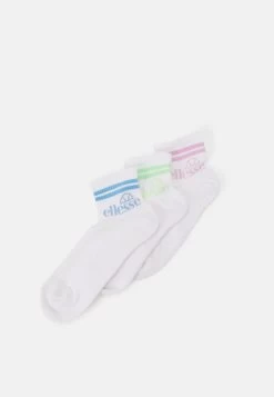 Ellesse Barino Unisex 3 Pack - Socks - White