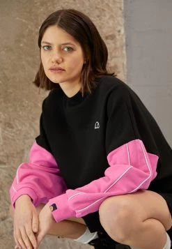 Ellesse Fionita Boxy Crop - Sweatshirt - Black
