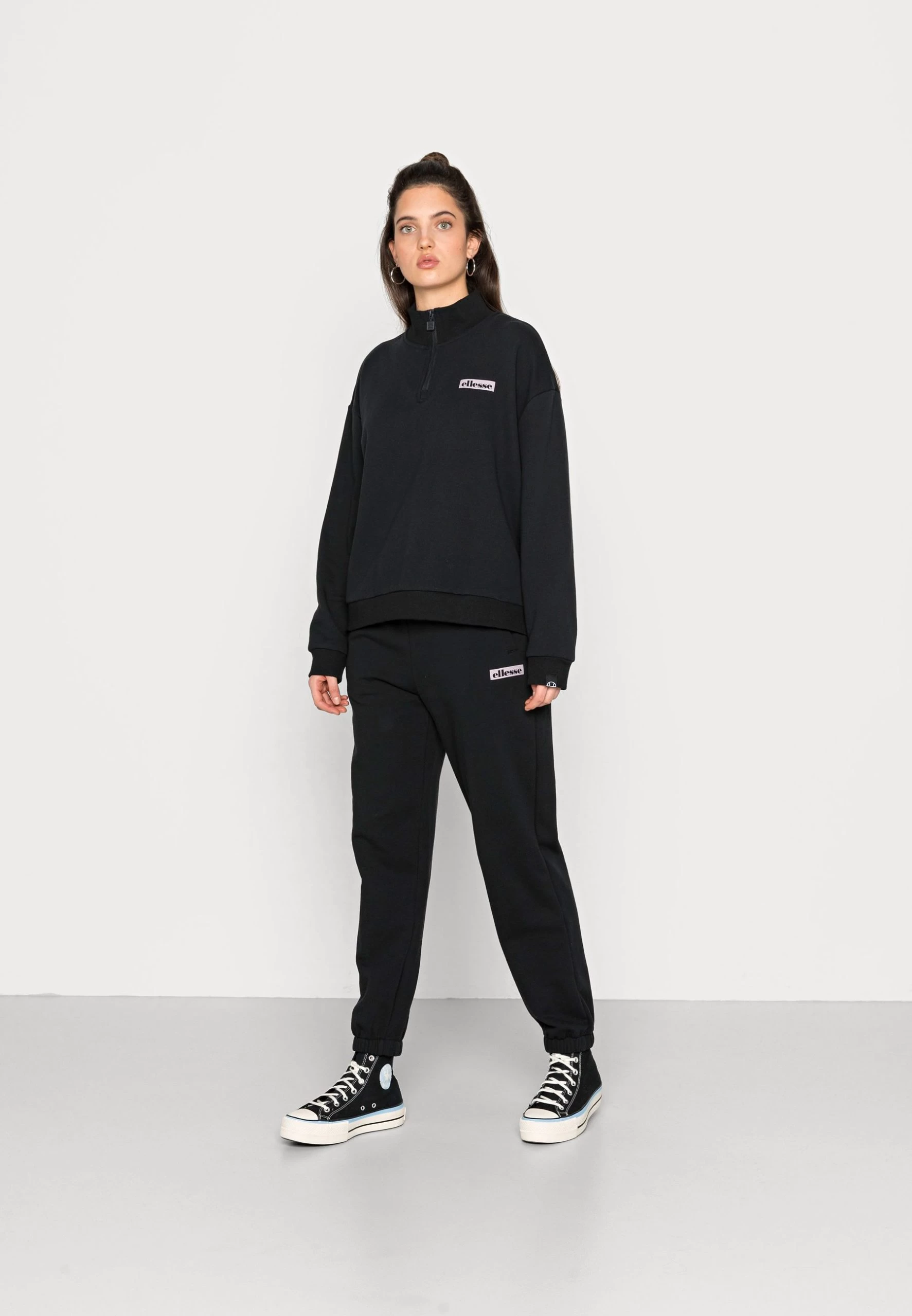 Ellesse Novu Suit - Sweatshirt - Washed Black
