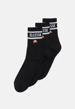 Ellesse Adriani Unisex 3 Pack - Socks - Black