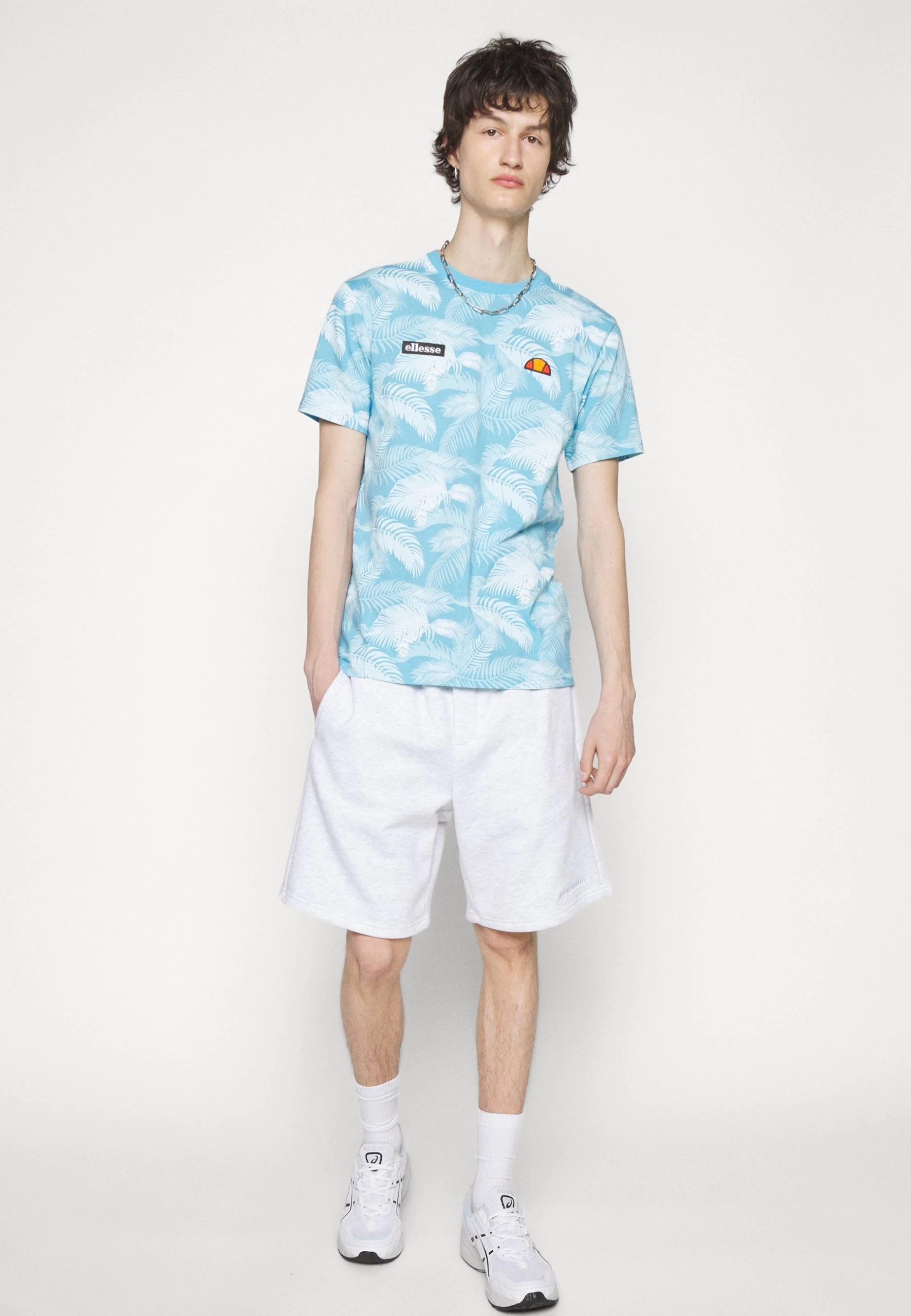 Ellesse Cristia - Print T-Shirt - Light Blue - Image 5