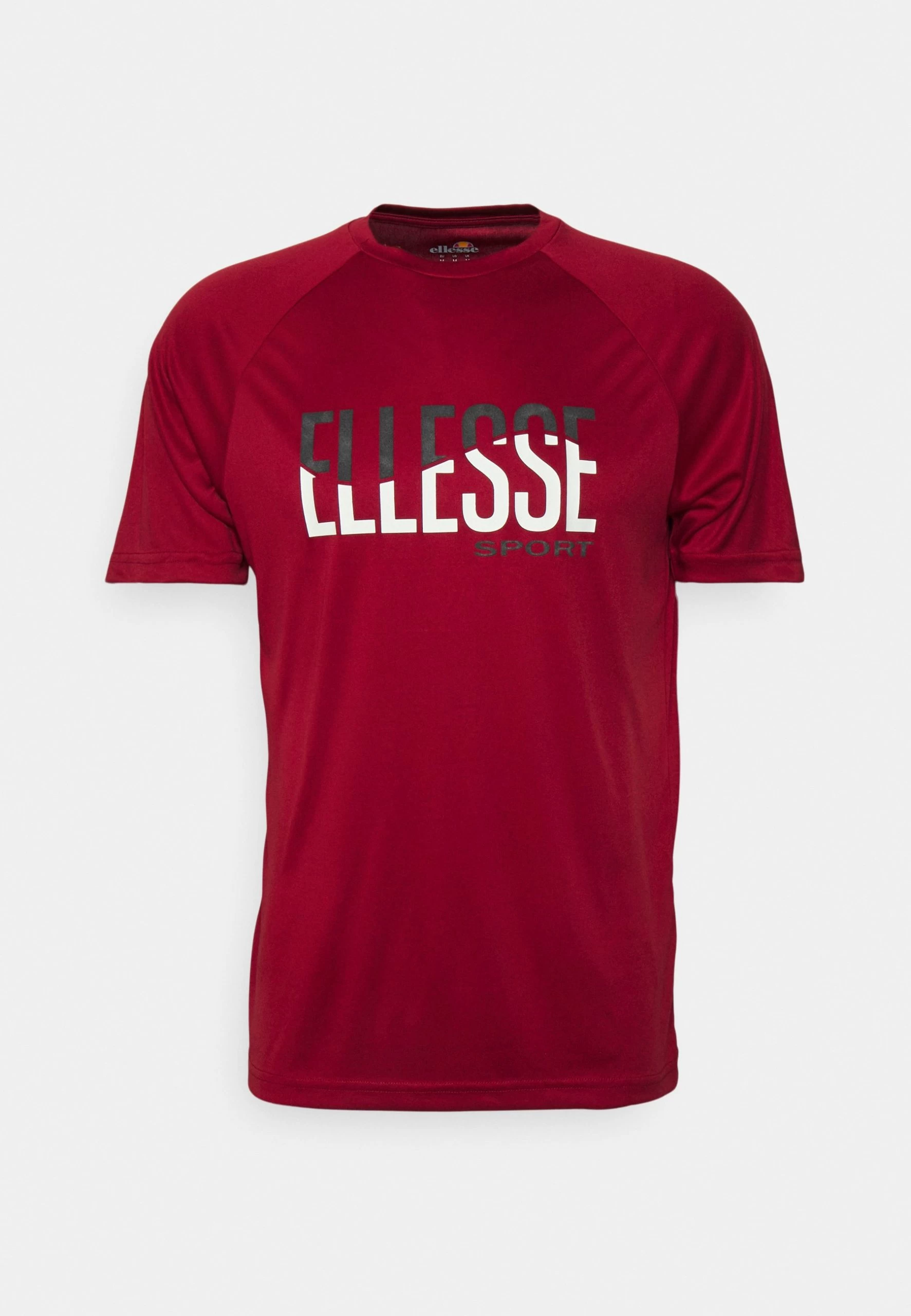 Ellesse Ondata Tee - Print T-Shirt - Burgundy - Image 5