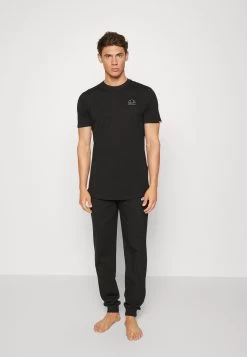 Ellesse Vezuvi 3 Pack - Basic T-Shirt - Khaki/Black/Orange