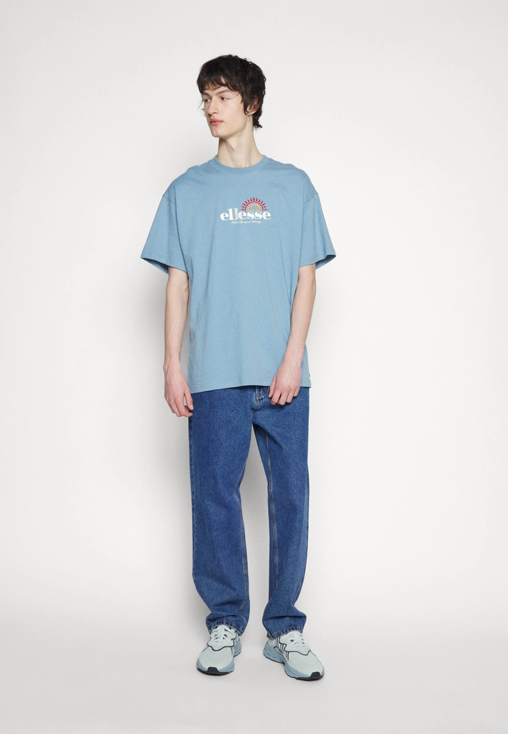 Ellesse Aestas - Print T-Shirt - Blue - Image 5