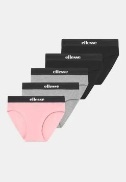 Ellesse Gracie 5 Pack - Briefs - Black/Grey/Pink