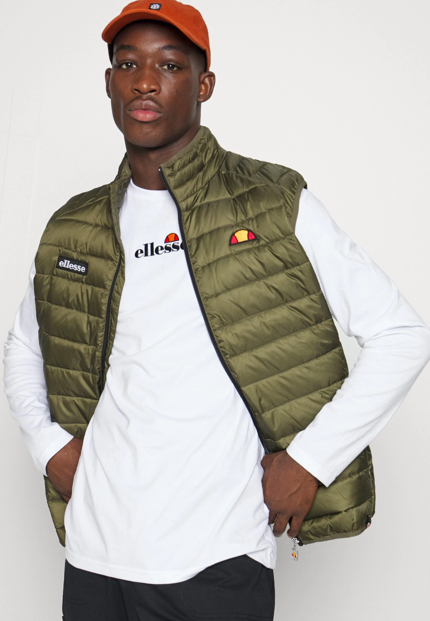 Ellesse Bardy Gilet - Waistcoat - Khaki - Image 7