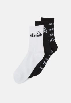 Ellesse Samba Unisex 3 Pack - Socks - Black/White
