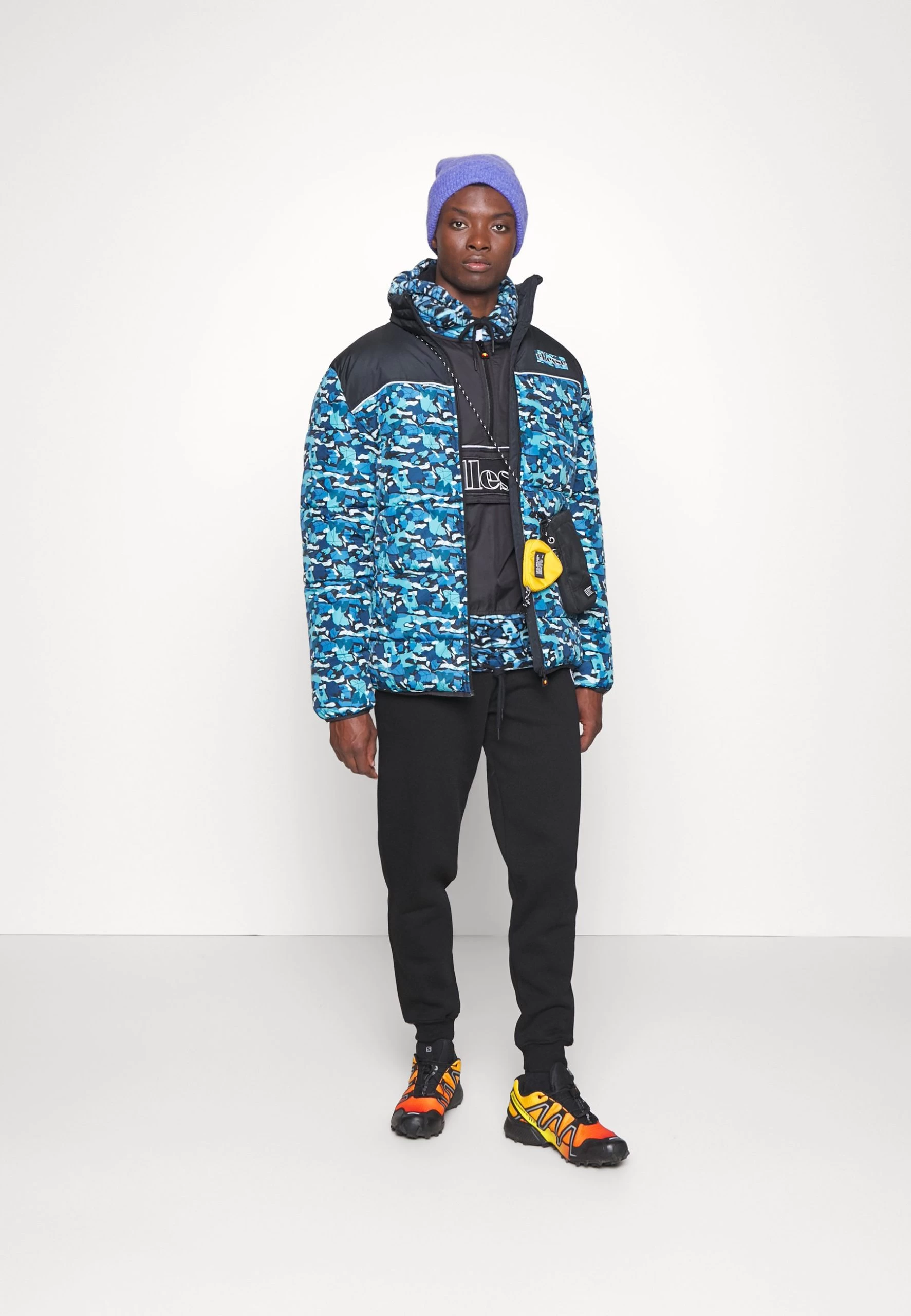 Ellesse Lecta Padded Jacket - Short Coat - Blue - Image 5