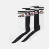 Ellesse Ralla Unisex 5 Pack - Socks - Black/White
