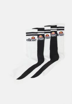 Ellesse Ralla Unisex 5 Pack - Socks - Black/White