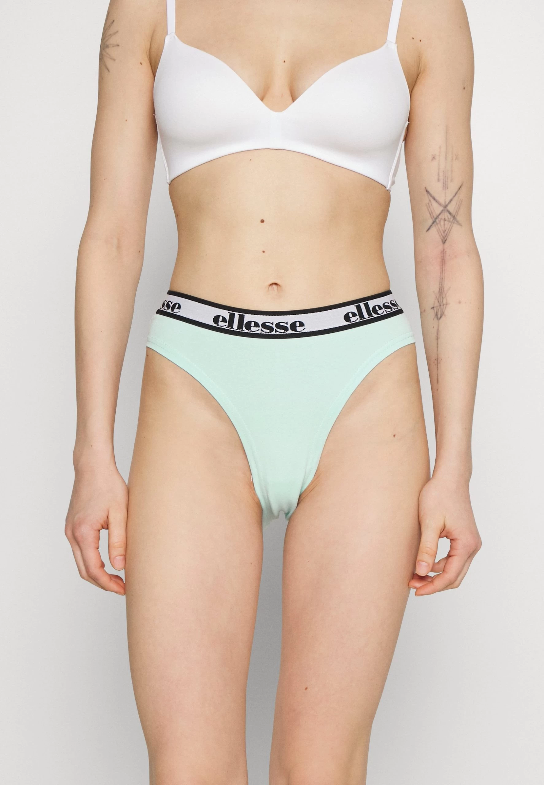 Ellesse Jenifa High Waist 3 Pack - Briefs - Lilac/Light Blue/Green - Image 3