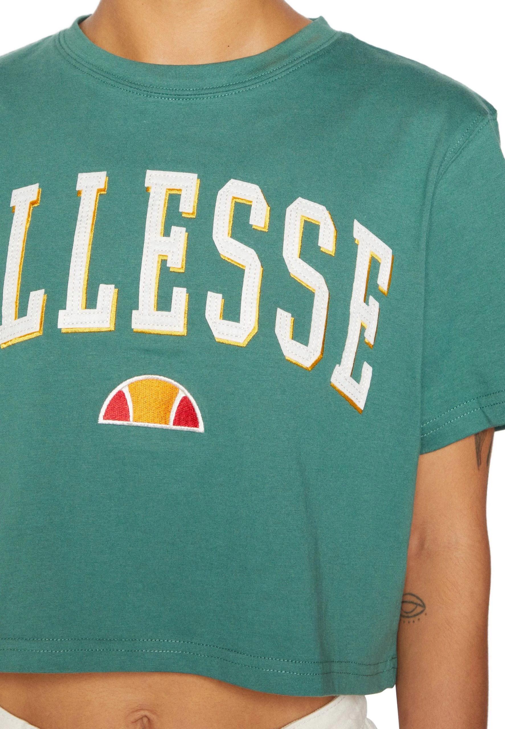 Ellesse Mondo Crop - Print T-Shirt - Image 6