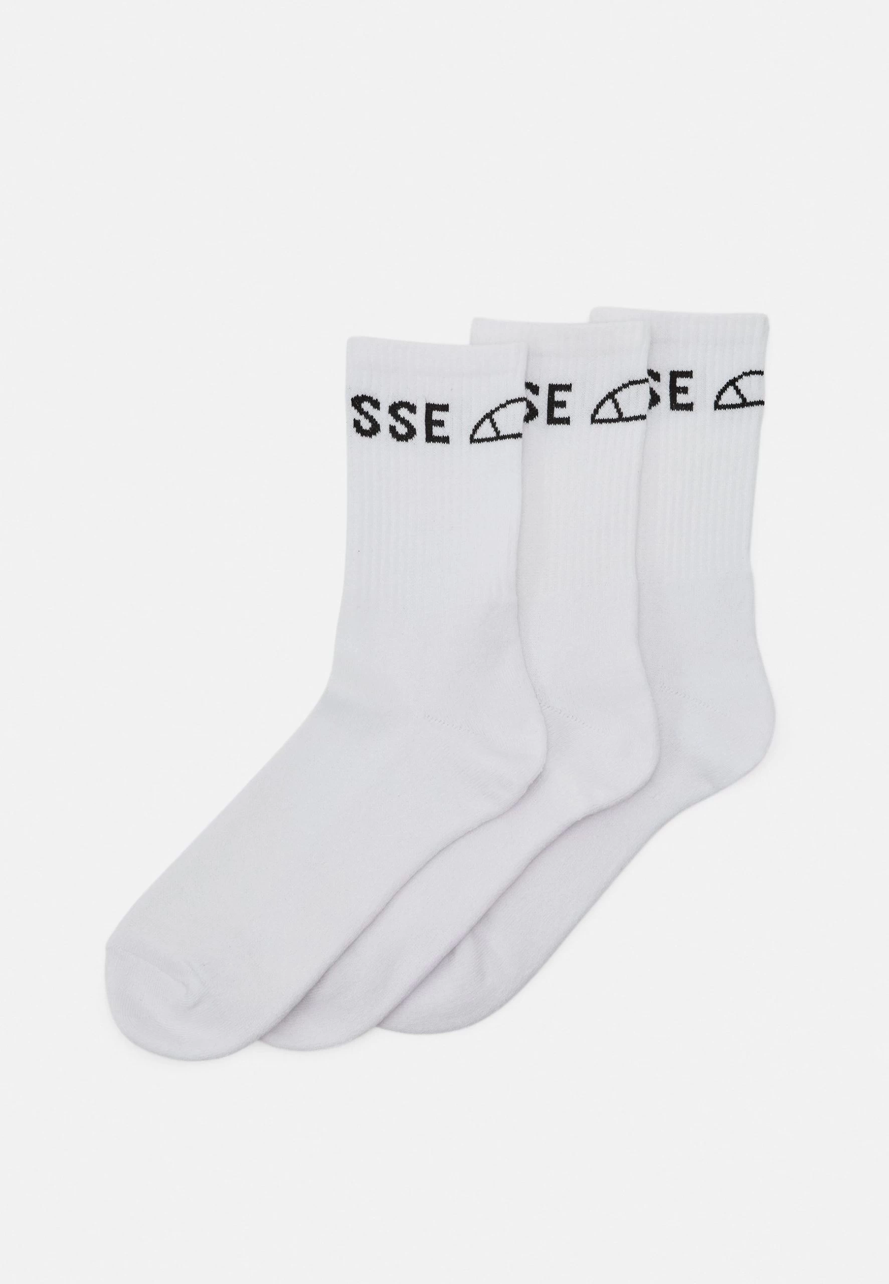 Ellesse Curtis Unisex 3 Pack - Socks - White