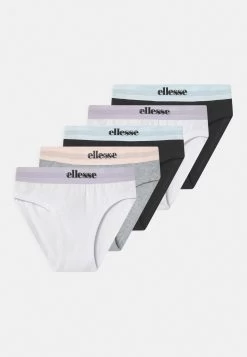 Ellesse Gracie 5 Pack - Briefs - Black/White/Grey Marl